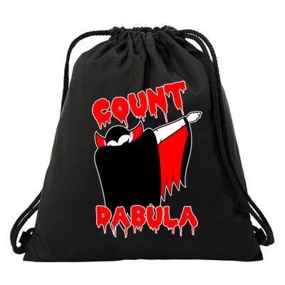 Count Dabula Bloody Vampire Halloween Drawstring Bag