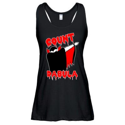 Count Dabula Bloody Vampire Halloween Ladies Essential Flowy Tank