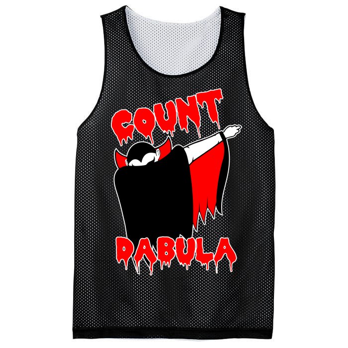 Count Dabula Bloody Vampire Halloween Mesh Reversible Basketball Jersey Tank