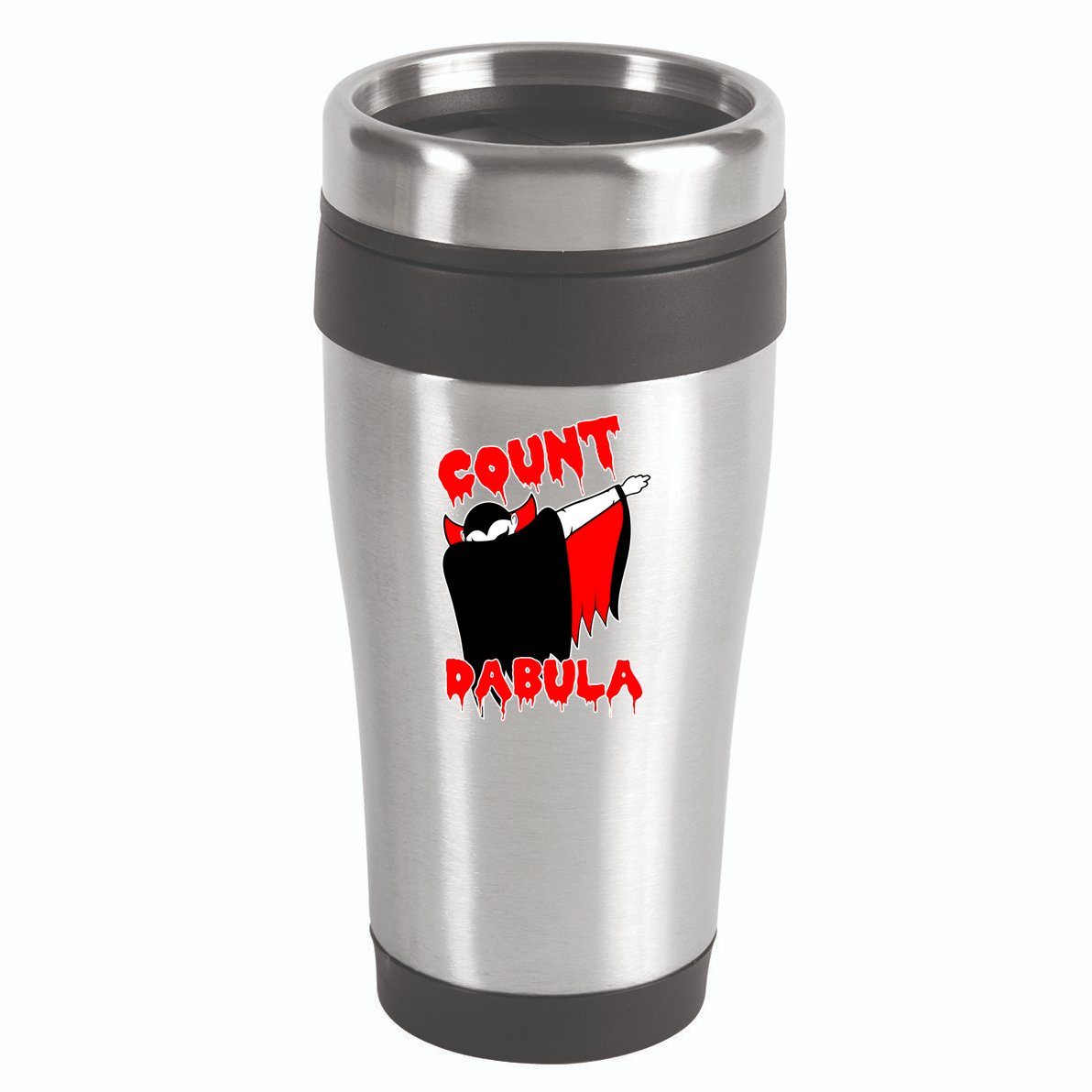 Count Dabula Bloody Vampire Halloween 16oz Travel Tumbler