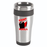 Count Dabula Bloody Vampire Halloween 16oz Travel Tumbler