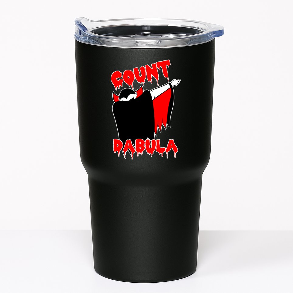 Count Dabula Bloody Vampire Halloween Tumbler