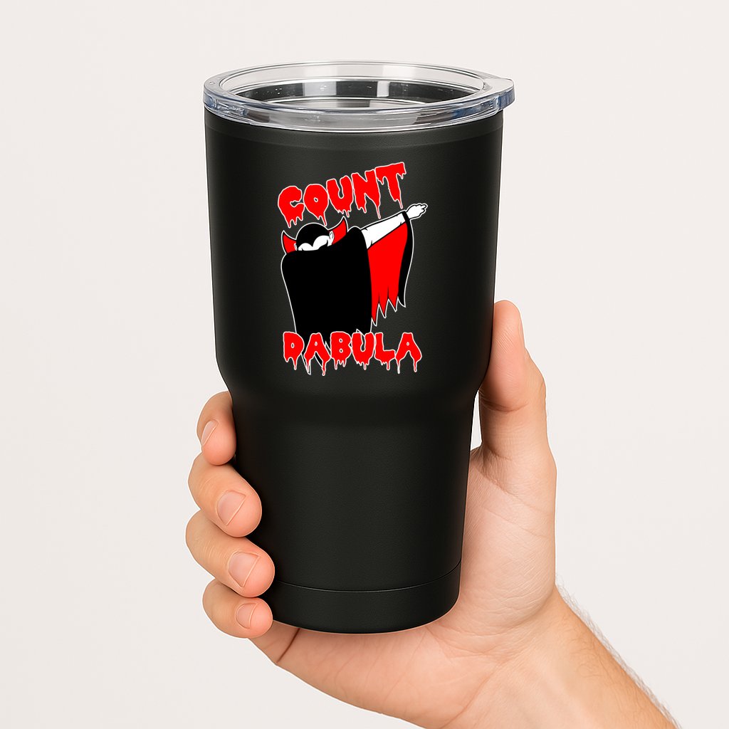 Count Dabula Bloody Vampire Halloween Tumbler