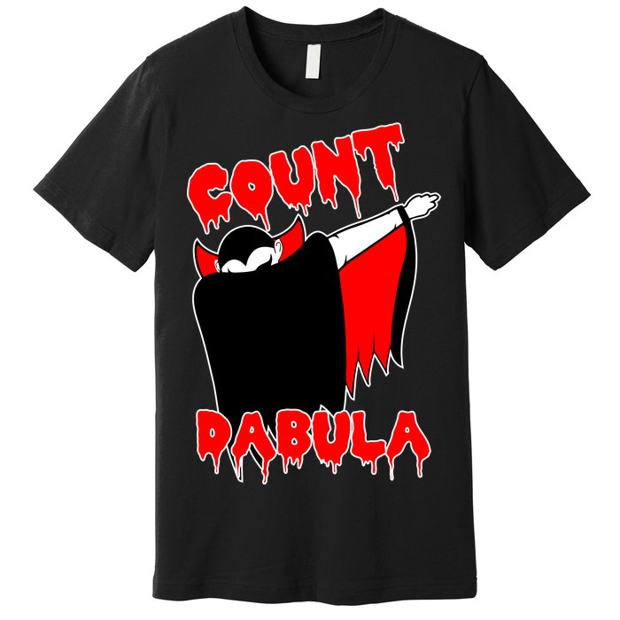 Count Dabula Bloody Vampire Halloween Premium T-Shirt