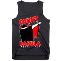 Count Dabula Bloody Vampire Halloween Tank Top