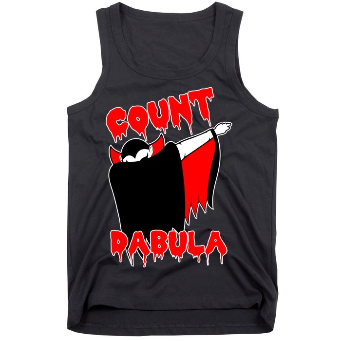 Count Dabula Bloody Vampire Halloween Tank Top