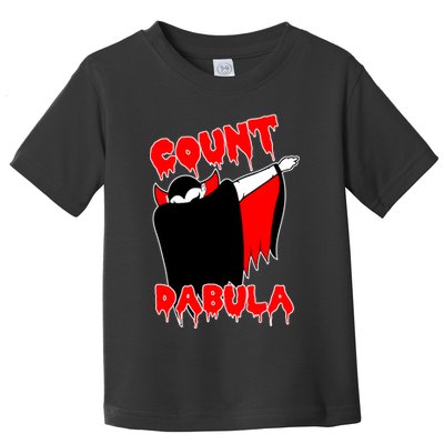 Count Dabula Bloody Vampire Halloween Toddler T-Shirt