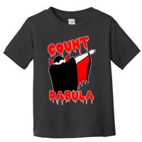 Count Dabula Bloody Vampire Halloween Toddler T-Shirt