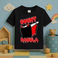 Count Dabula Bloody Vampire Halloween Toddler T-Shirt