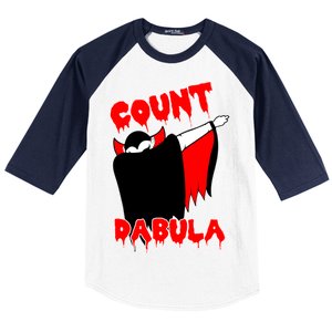 Count Dabula Bloody Vampire Halloween Baseball Sleeve Shirt