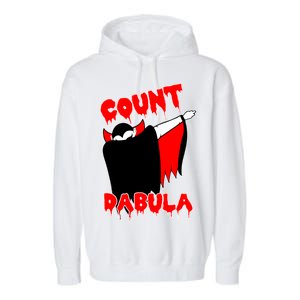 Count Dabula Bloody Vampire Halloween Garment-Dyed Fleece Hoodie