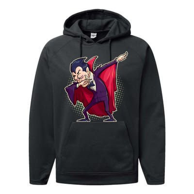 Count Dabula Dabbing Halloween Performance Fleece Hoodie