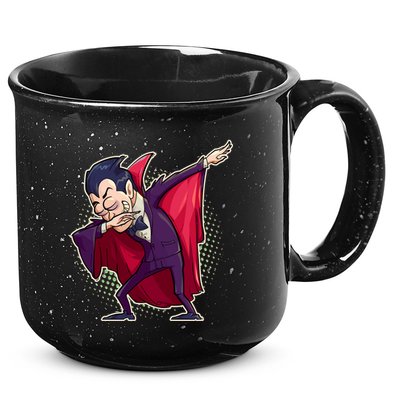 Count Dabula Dabbing Halloween 15oz Campfire Ceramic Mug