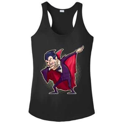 Count Dabula Dabbing Halloween Ladies PosiCharge Competitor Racerback Tank