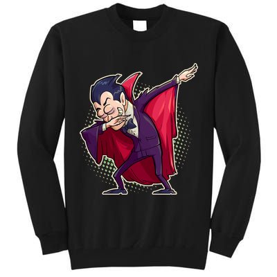 Count Dabula Dabbing Halloween Tall Sweatshirt