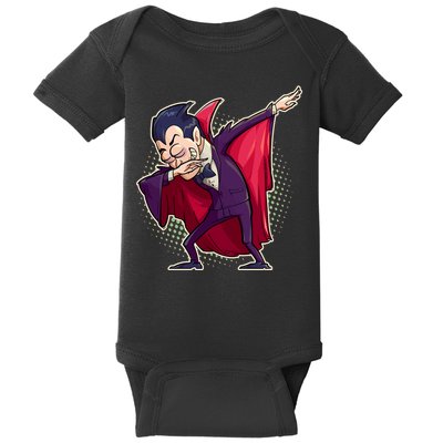 Count Dabula Dabbing Halloween Baby Bodysuit