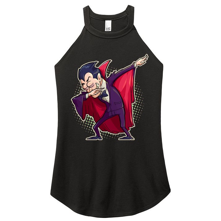 Count Dabula Dabbing Halloween Women's Perfect Tri Rocker Tank