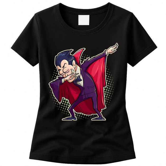 Count Dabula Dabbing Halloween Womens T-Shirt