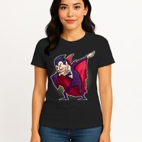 Count Dabula Dabbing Halloween Womens T-Shirt