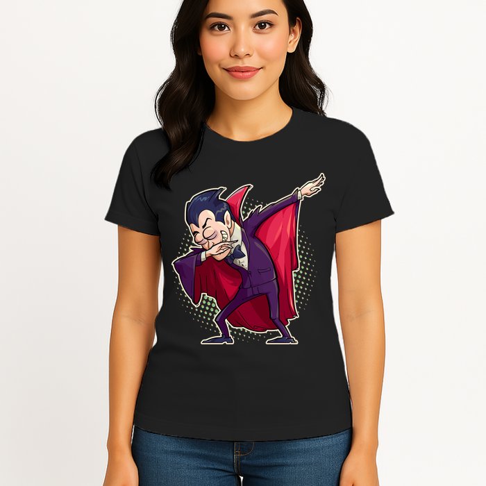 Count Dabula Dabbing Halloween Womens T-Shirt