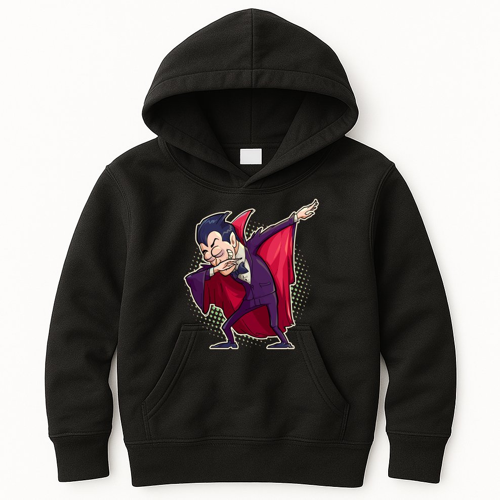 Count Dabula Dabbing Halloween Kids Hoodie