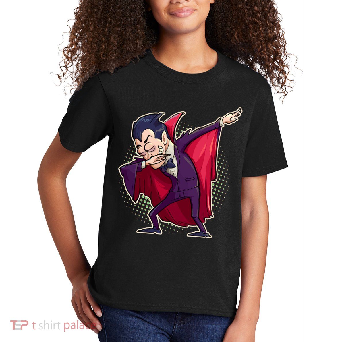 Count Dabula Dabbing Halloween Kids T-Shirt