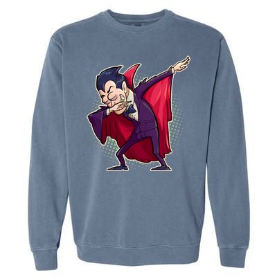 Count Dabula Dabbing Halloween Garment-Dyed Sweatshirt