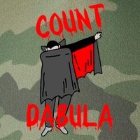 Count Dabula Dabbing Vampire Halloween Legacy Tie Dye Trucker Hat