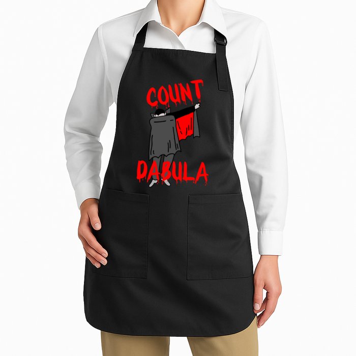 Count Dabula Dabbing Vampire Halloween Apron