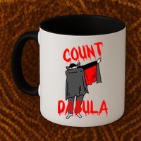 Count Dabula Dabbing Vampire Halloween Mug