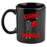 Count Dabula Dabbing Vampire Halloween 11oz C Handle Ceramic Mug