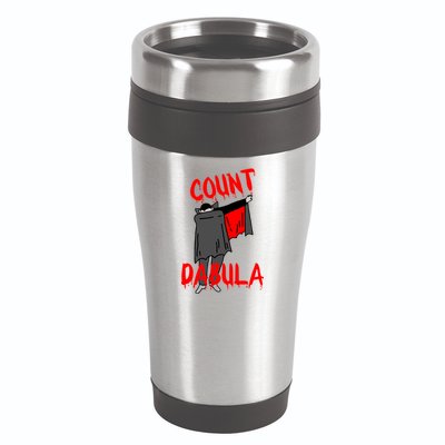Count Dabula Dabbing Vampire Halloween 16oz Travel Tumbler
