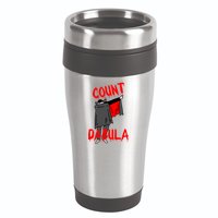 Count Dabula Dabbing Vampire Halloween 16oz Travel Tumbler