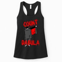 Count Dabula Dabbing Vampire Halloween Womens Tank Top