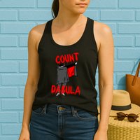 Count Dabula Dabbing Vampire Halloween Womens Tank Top