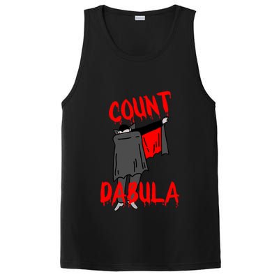 Count Dabula Dabbing Vampire Halloween PosiCharge Competitor Tank