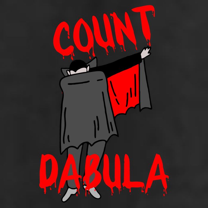 Count Dabula Dabbing Vampire Halloween Trucker Hat