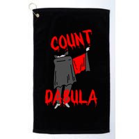 Count Dabula Dabbing Vampire Halloween Golf Towel