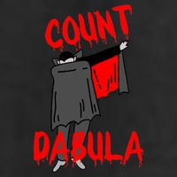 Count Dabula Dabbing Vampire Halloween Microfiber Hand Towel