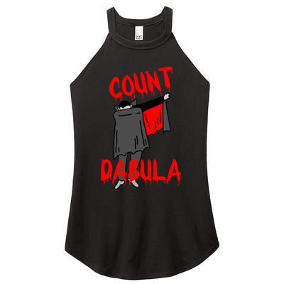 Count Dabula Dabbing Vampire Halloween Women's Perfect Tri Rocker Tank