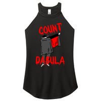 Count Dabula Dabbing Vampire Halloween Women's Perfect Tri Rocker Tank