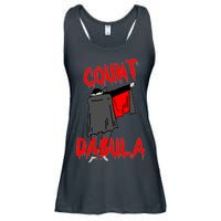 Count Dabula Dabbing Vampire Halloween Ladies Essential Flowy Tank