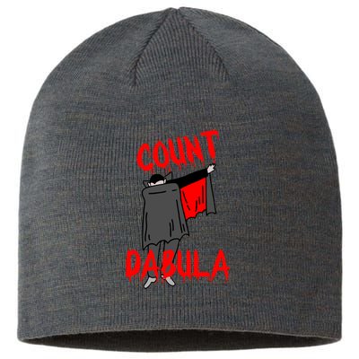 Count Dabula Dabbing Vampire Halloween Sustainable Beanie
