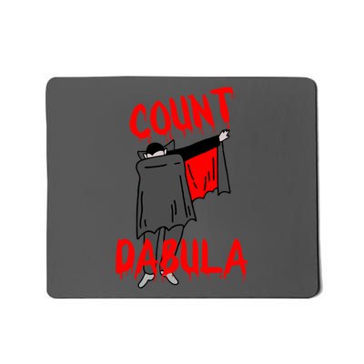 Count Dabula Dabbing Vampire Halloween Mousepad