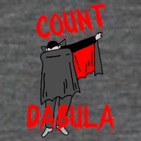 Count Dabula Dabbing Vampire Halloween Poster