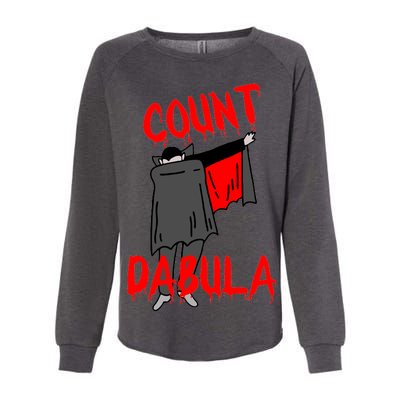 Count Dabula Dabbing Vampire Halloween Womens California Wash Sweatshirt