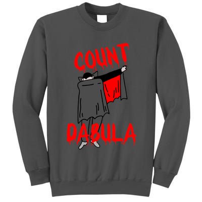 Count Dabula Dabbing Vampire Halloween Tall Sweatshirt