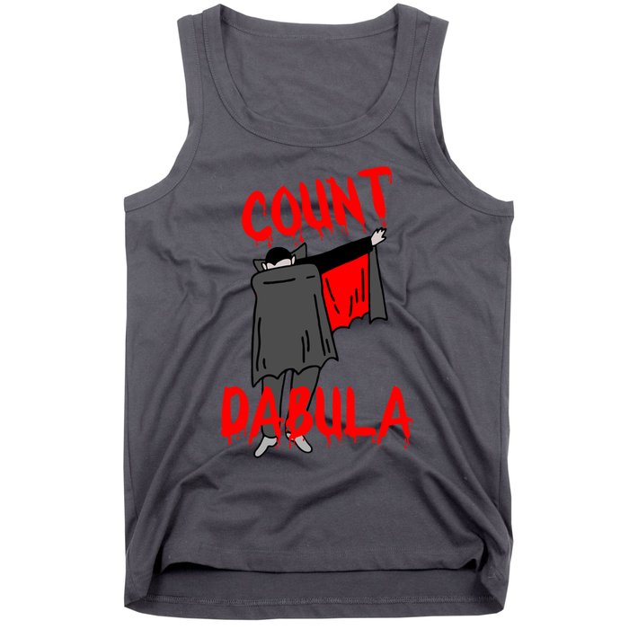 Count Dabula Dabbing Vampire Halloween Tank Top