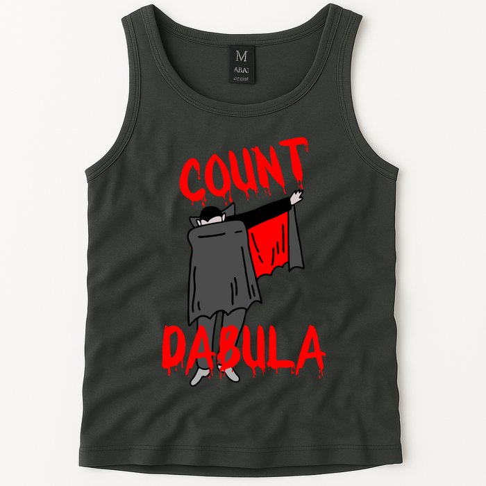 Count Dabula Dabbing Vampire Halloween Tank Top