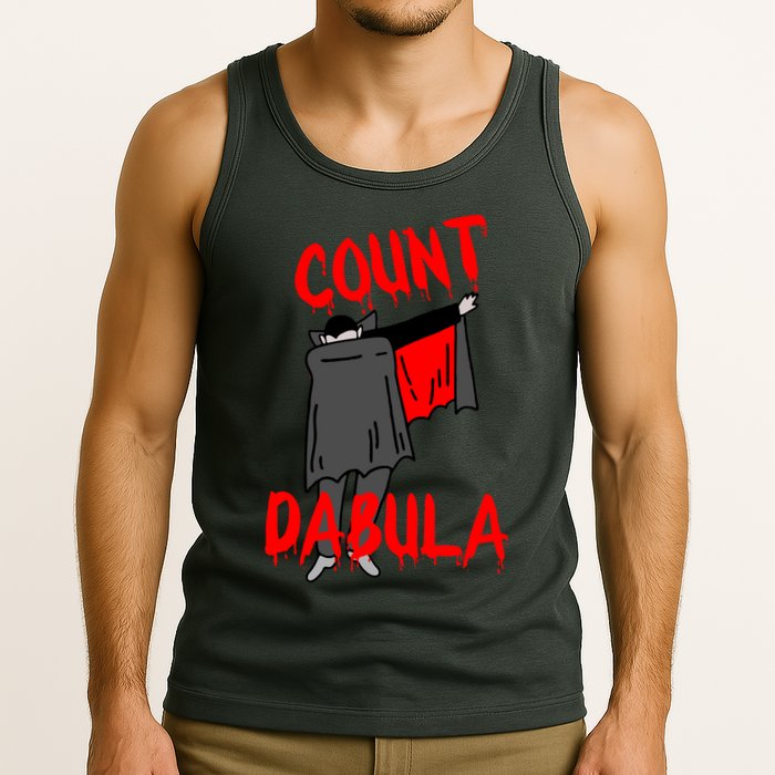 Count Dabula Dabbing Vampire Halloween Tank Top